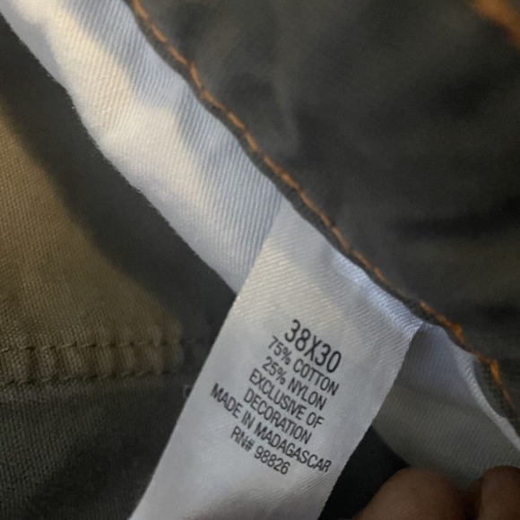 Ridgecut Toughwear Mens Canvas Carpenter Pants Green Size 36x29 - Picture 3 of 6